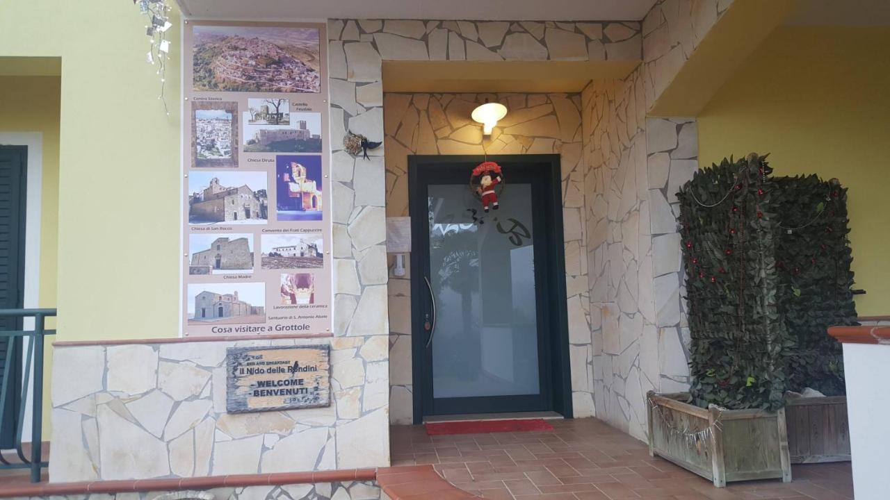 Grottole Il Nido Delle Rondini Bed & Breakfast エクステリア 写真
